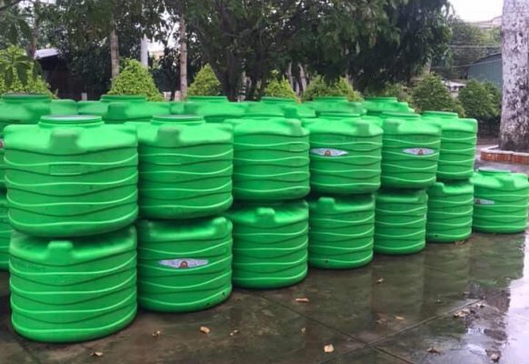 Dung tích - Yếu tố ảnh hưởng đến giá bồn nhựa Tân Á Đại Thành ở Hà Đông