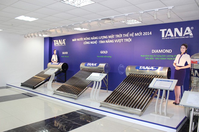 Bảng giá máy năng lượng mặt trời Tân Á Đại Thành Đà Nẵng