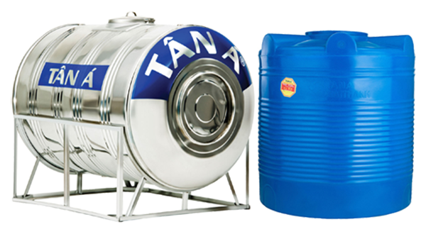 Đặc điểm giống nhau giữa bồn nhựa và bồn inox Tân Á