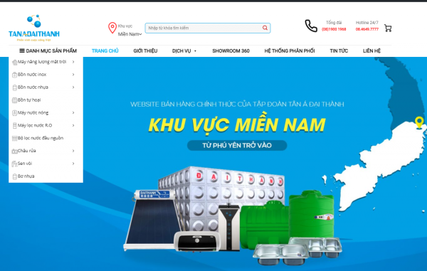 Cách thức liên hệ, đặt hàng sản phẩm bồn nước inox Đại Thành chính hãng