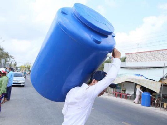 Cấu tạo của bồn nước Tân Á Đại Thành