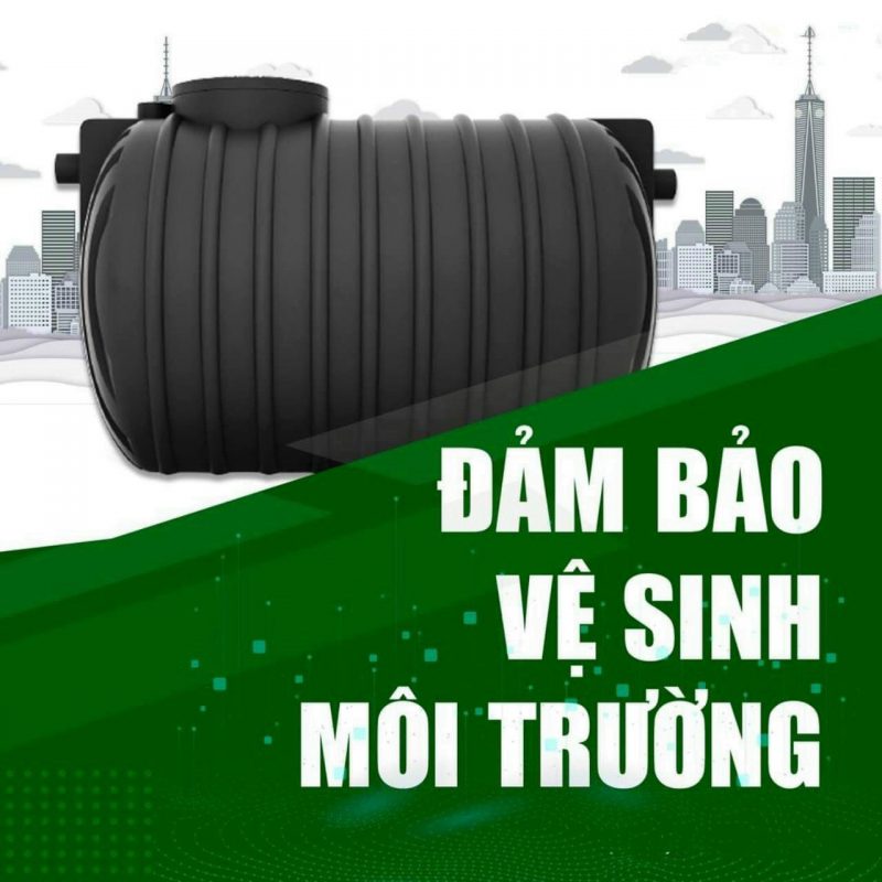 Bồn tự hoại Đại Thành - giải pháp bảo vệ môi trường hiệu quả
