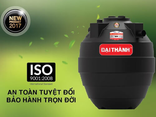 Bồn tự hoại Đại Thành "an toàn tuyệt đối - bảo hành lâu dài"