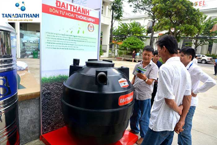 Bồn tự hoại thông minh hiện đang được rất nhiều người ưa chuộng