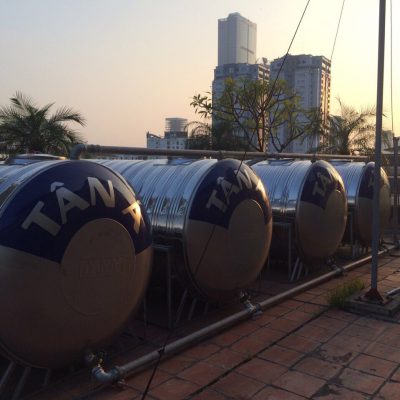 Bồn nước Tân Á ngang có kích thước ngang có tiêu chuẩn kỹ thuật chuẩn, đảm bảo an toàn