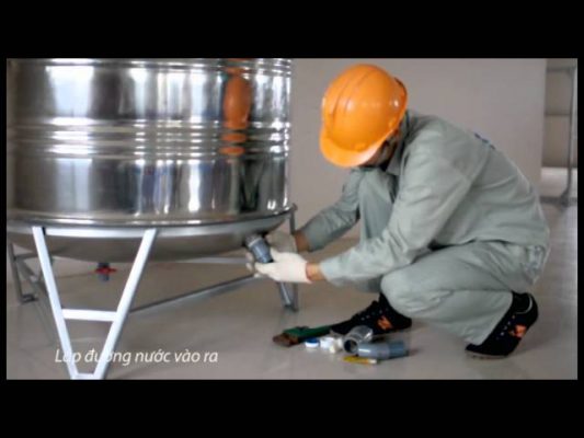 Nên lắp đặt bồn nước Tân Á đứng 1200 lít ở đâu?