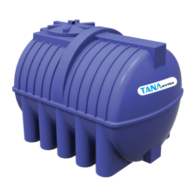 Bồn nước Tân Á 1500l ngang chất liệu nhựa