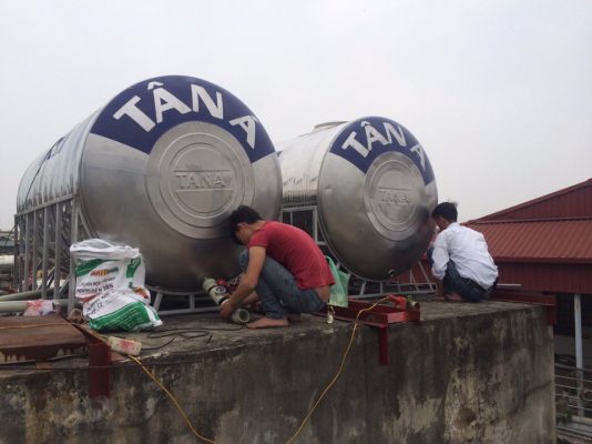 Chọn vị trí lắp đặt bồn nước Tân Á một cách cẩn thận